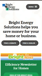 Mobile Screenshot of brightenergysolutions.com